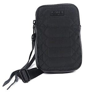 Aimee Kestenberg Just Saying cross body bag quilted nylon black